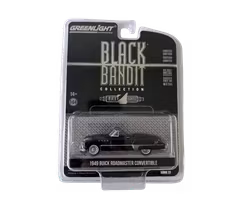 1949 Buick Roadmaster Convertible Svart Greenlight