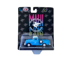 1958 Chevrolet Apache Stepside R68 Maui And Sons Ljusblå M2 Machines