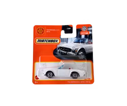 1963 Mercedes Benz SL 230 Convertible Vit Matchbox