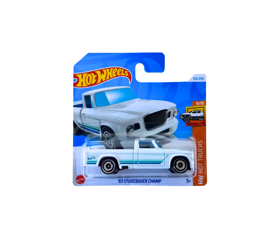 1963 Studebaker Champ Vit Hotwheels