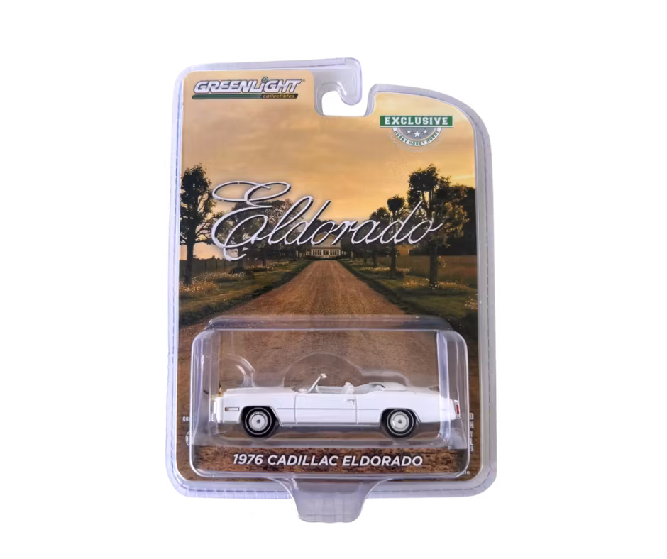 1976 Cadillac Eldorado Convertible Vit Greenlight