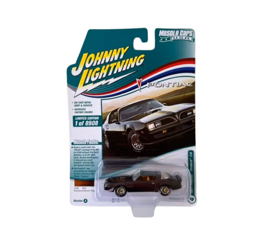 1977 Pontiac Firebird TA brun Johnny Lightning