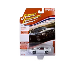 1977 Pontiac Firebird TA vit Johnny Lightning