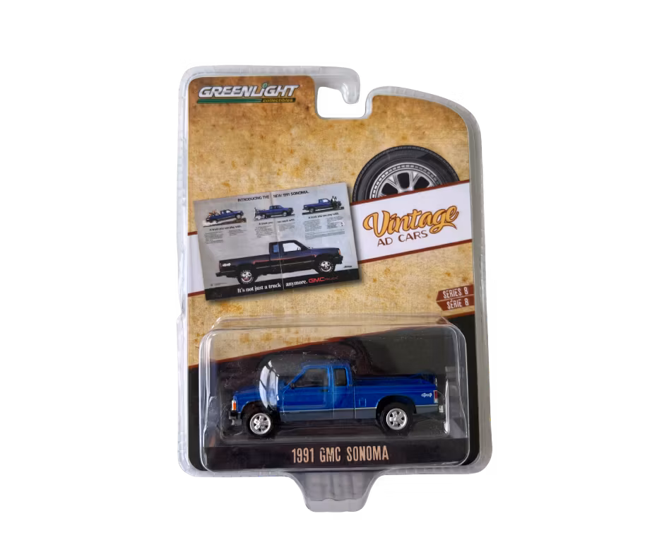 1991 GMC Sonoma Blå GreenLight