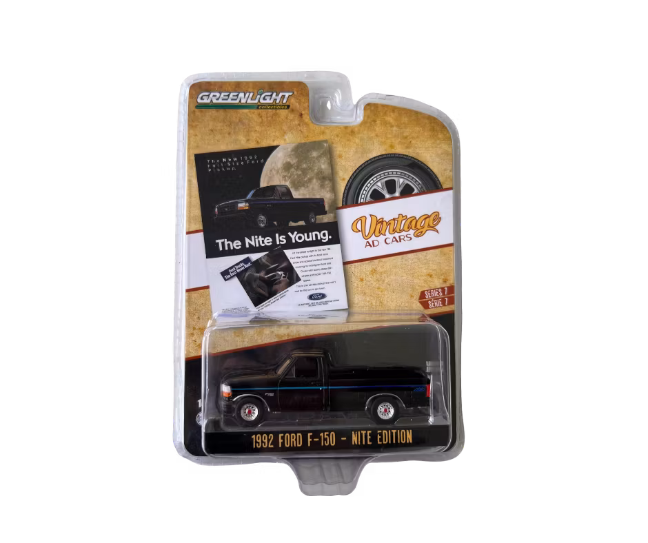 1992 Ford F-150 Nite Edition Svart Greenlight