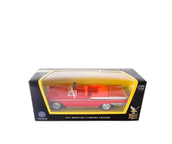 1957 Mercury Turnpike Cruiser Convertible Röd Road Signature