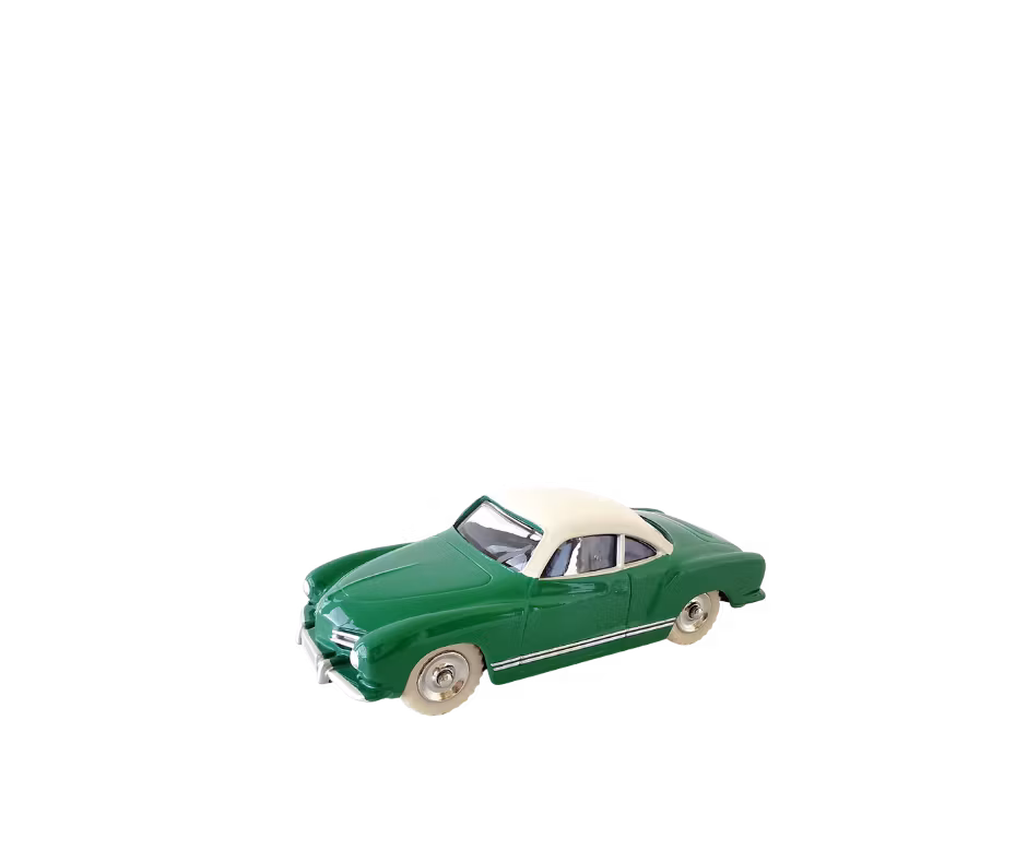1964 Volkswagen Karmann Ghia Coupe Grön Dinky Toys
