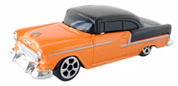 1955 Chevrolet Bel Air Metflake Orange Maisto
