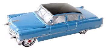 1955 Cadillac Fleetwood 60 Elvis Presley Metflake Ljusblå Greenlight