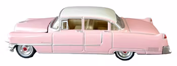 1955 Cadillac Fleetwood 60 Elvis Presley Pastellrosa Greenlight