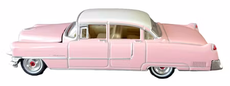 1955 Cadillac Fleetwood 60 Elvis Presley Pastellrosa Greenlight