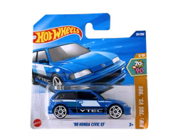 1990 Honda Civic EF Blå Hot Wheels