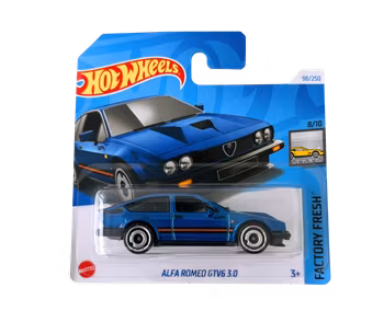 1983 Alfa Romeo GTV6 3.0 Blå Hot Wheels