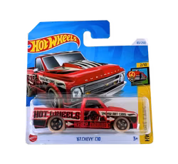 1967 Chevrolet C-10 Röd Hot Wheels