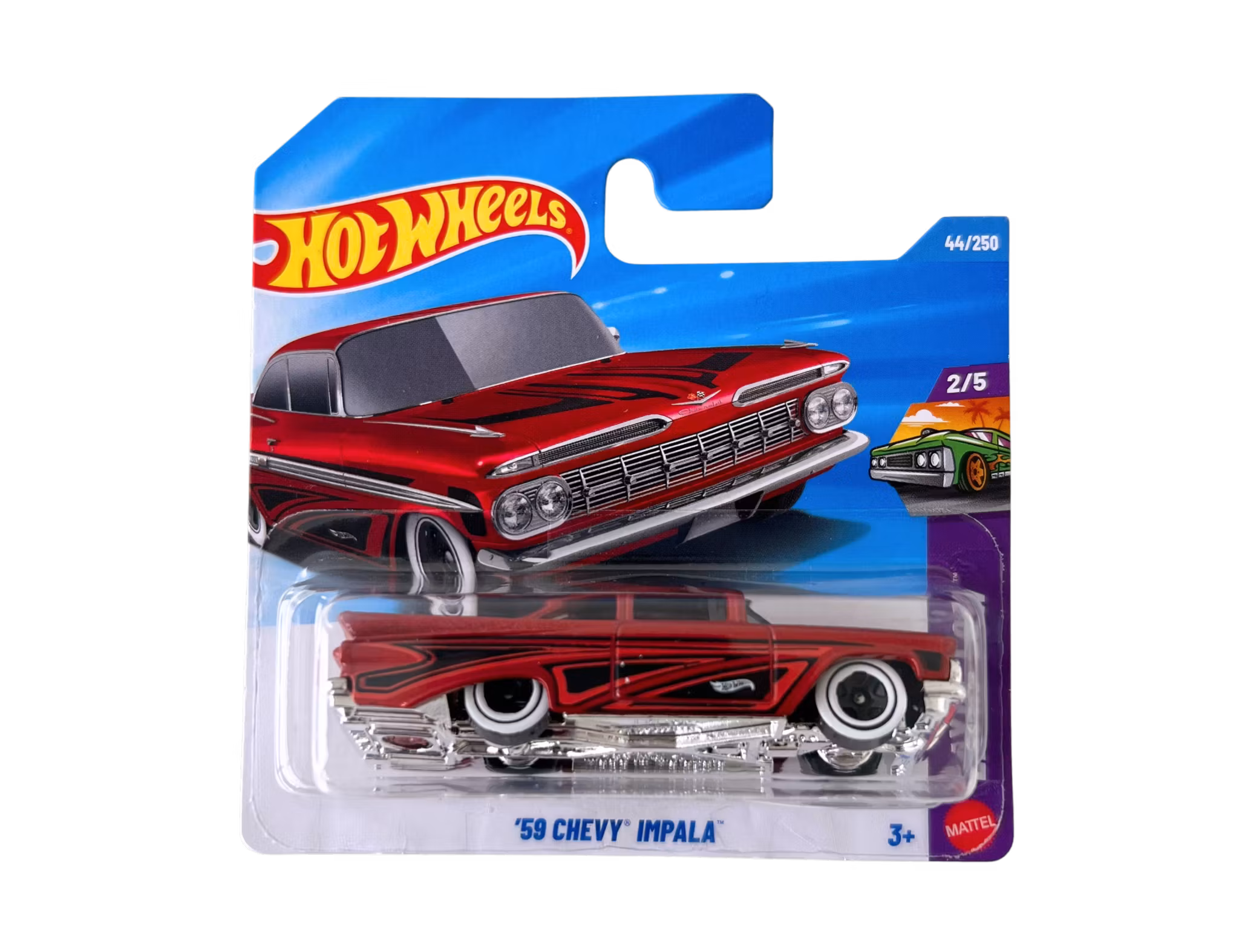 1959 Chevrolet Impala Röd Hot Wheels