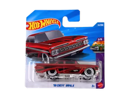 1959 Chevrolet Impala Röd Hot Wheels