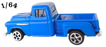 1957 Chevrolet Pickup Blå Maisto