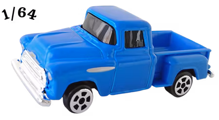 1957 Chevrolet Pickup Blå Maisto