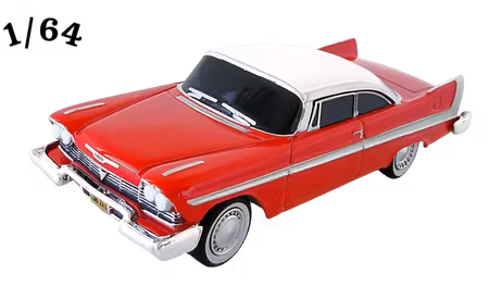 1958 Plymouth Fury Christine Röd Evil Version Greenlight