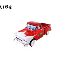 1958 GMC 100 Stepside Röd Earls M2 Machines