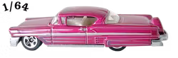 1958 Chevrolet Impala Metflake Cerise Hot Wheels