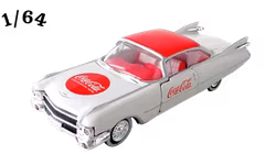 1959 Cadillac Series 62 Coca Cola Krämvit M2 Machines