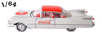 1959 Cadillac Series 62 Coca Cola Krämvit M2 Machines