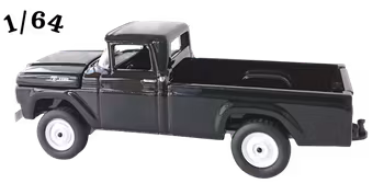 1959 Ford F-250 Svart Johnny Lightning