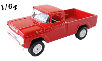 1959 Ford F-250 Röd Johnny Lightning