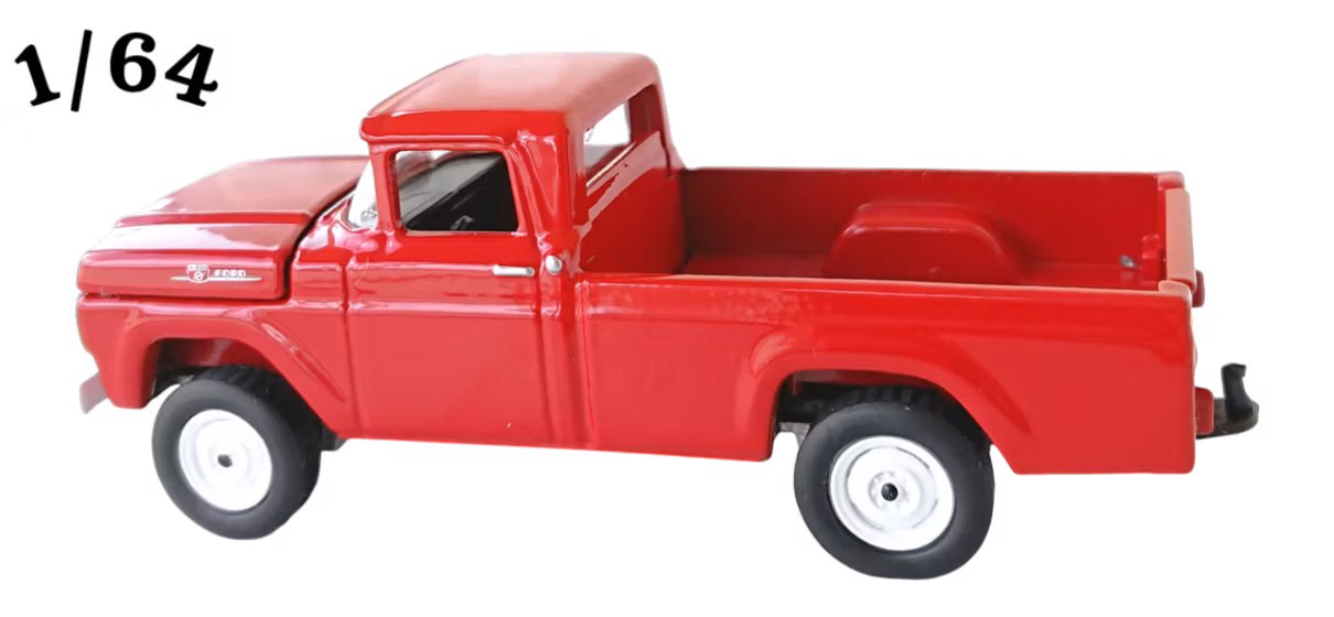 1959 Ford F-250 Röd Johnny Lightning