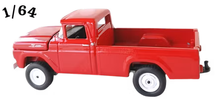 1959 Ford F-250 Röd Johnny Lightning