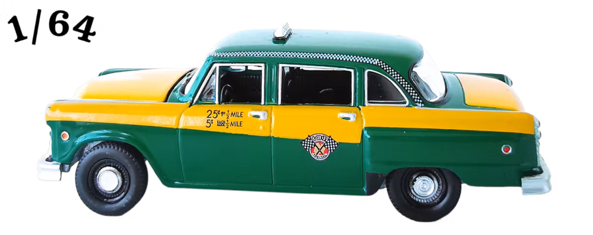 1960 Checker Marathon A11 Mörkgrön Greenlight