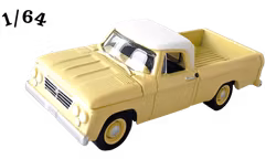 1962 Dodge D-100 Ljusgul Greenlight