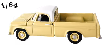 1962 Dodge D-100 Ljusgul Greenlight