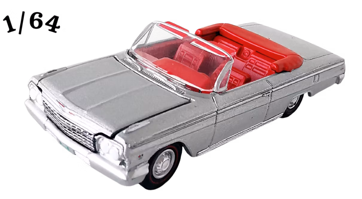 1962 Chevrolet Impala SS 409 Convertible Silver Auto World