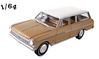 1963 Chevrolet Nova 400 Wagon Guld Auto World