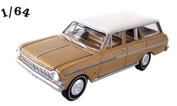 1963 Chevrolet Nova 400 Wagon Guld Auto World