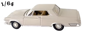 1963 Dodge Polara 500 Max Wedge 426 Auto World Beige/Blå/Grön