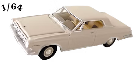 1963 Dodge Polara 500 Max Wedge 426 Auto World Beige/Blå/Grön