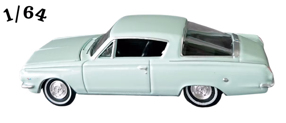 1964 Plymouth Barracuda Ljus Mintgrön Auto World