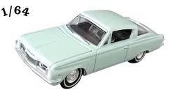 1964 Plymouth Barracuda Ljus Mintgrön Auto World