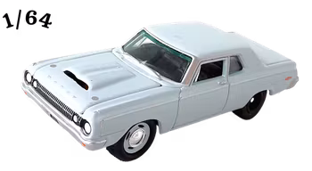 1964 Dodge 330 Pale Glacier Blue Johnny Lightning