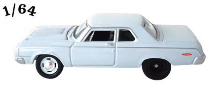 1964 Dodge 330 Pale Glacier Blue Johnny Lightning