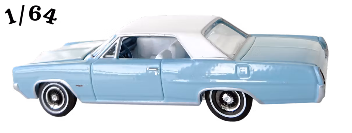 1964 Pontiac Grand Prix Auto World Ljusblå alt. Petrolblå