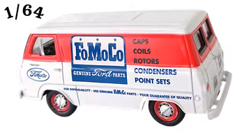 1965 Ford Econoline Van Vit M2 Machines