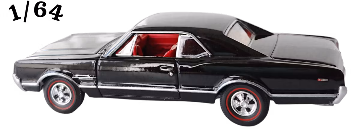 1966 Oldsmobile Cutlass 442 Svart Auto World