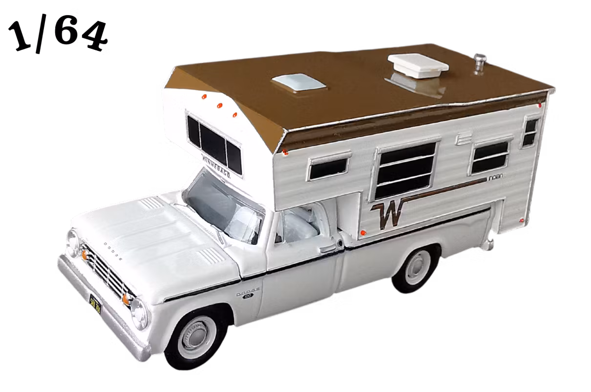 1966 Dodge D-100 Winnebago Husbil Greenlight