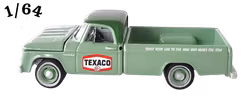 1967 Dodge D-100 Pickup Blekgrön Texaco Greenlight
