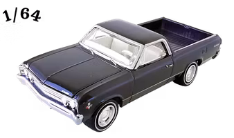 1967 Chevrolet El Camino 327 Dark Royal Plum Johnny Lightning