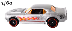 1967 Ford Mustang Coupé Zamac Hot Wheels